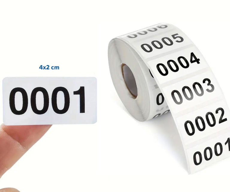 Etykiety inwentaryzacyjne